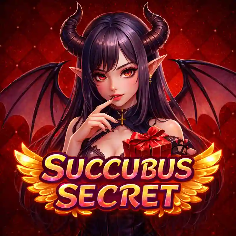 Succubus Secret casino slot game interface